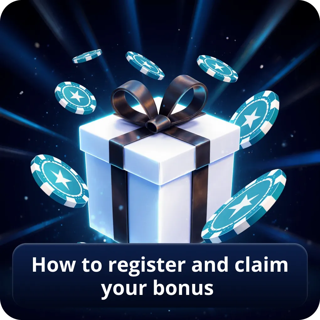 How to register and claim your bonus
